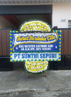 Papan Bunga Duka di Bahorok